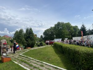 Подробнее о статье Жители почтили память героев ВОВ в д. Антропово м. о. Чехов